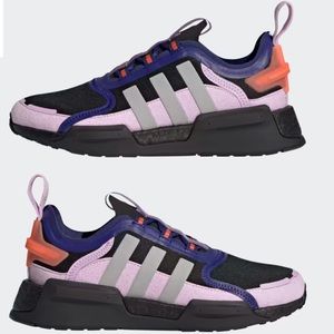 Adidas NMD_V3 SHOES Core Black / Core Black / Bliss Lilac Size 8 Gently Used